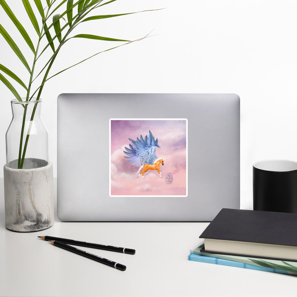 Pegasus pink sticker