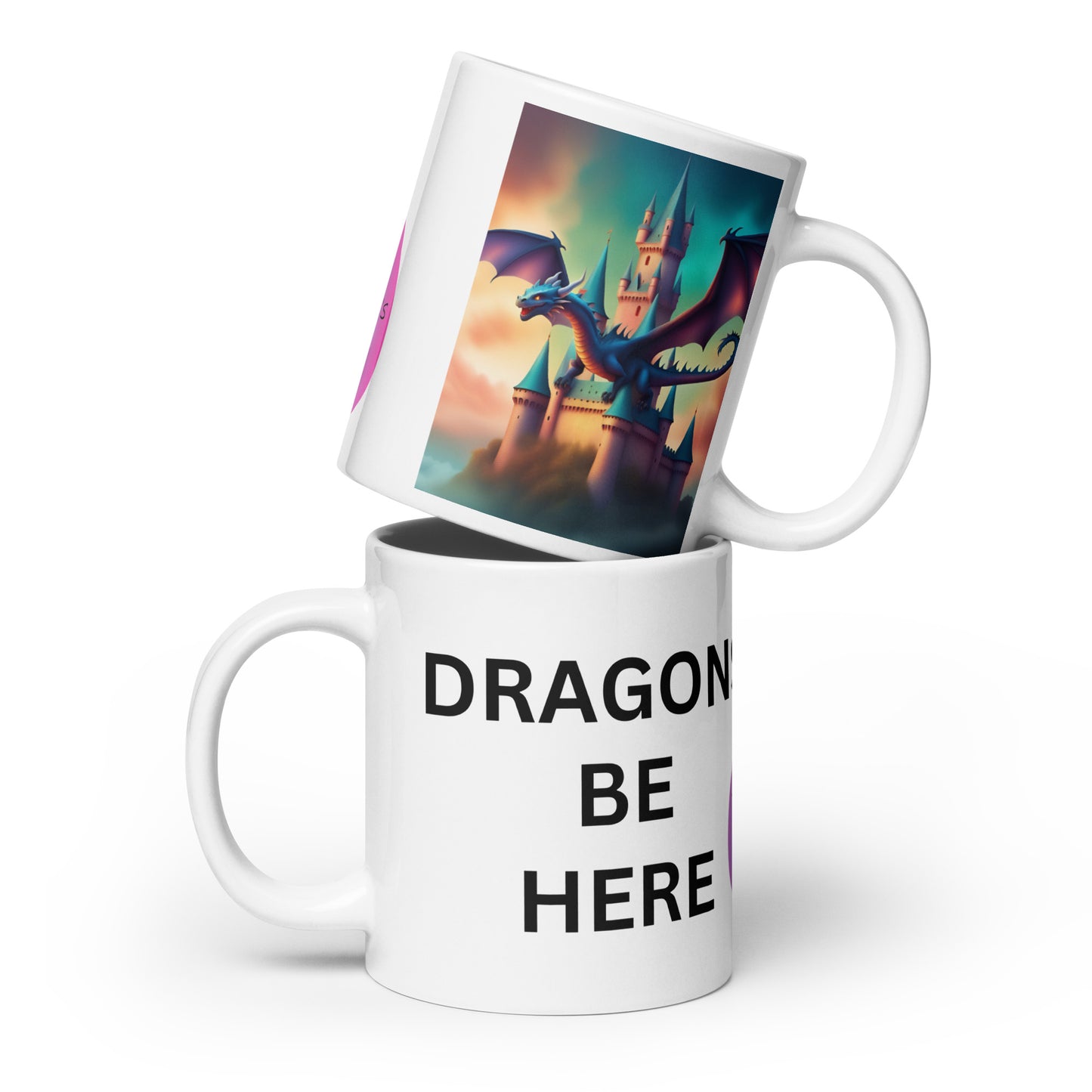 Dragon purple mug