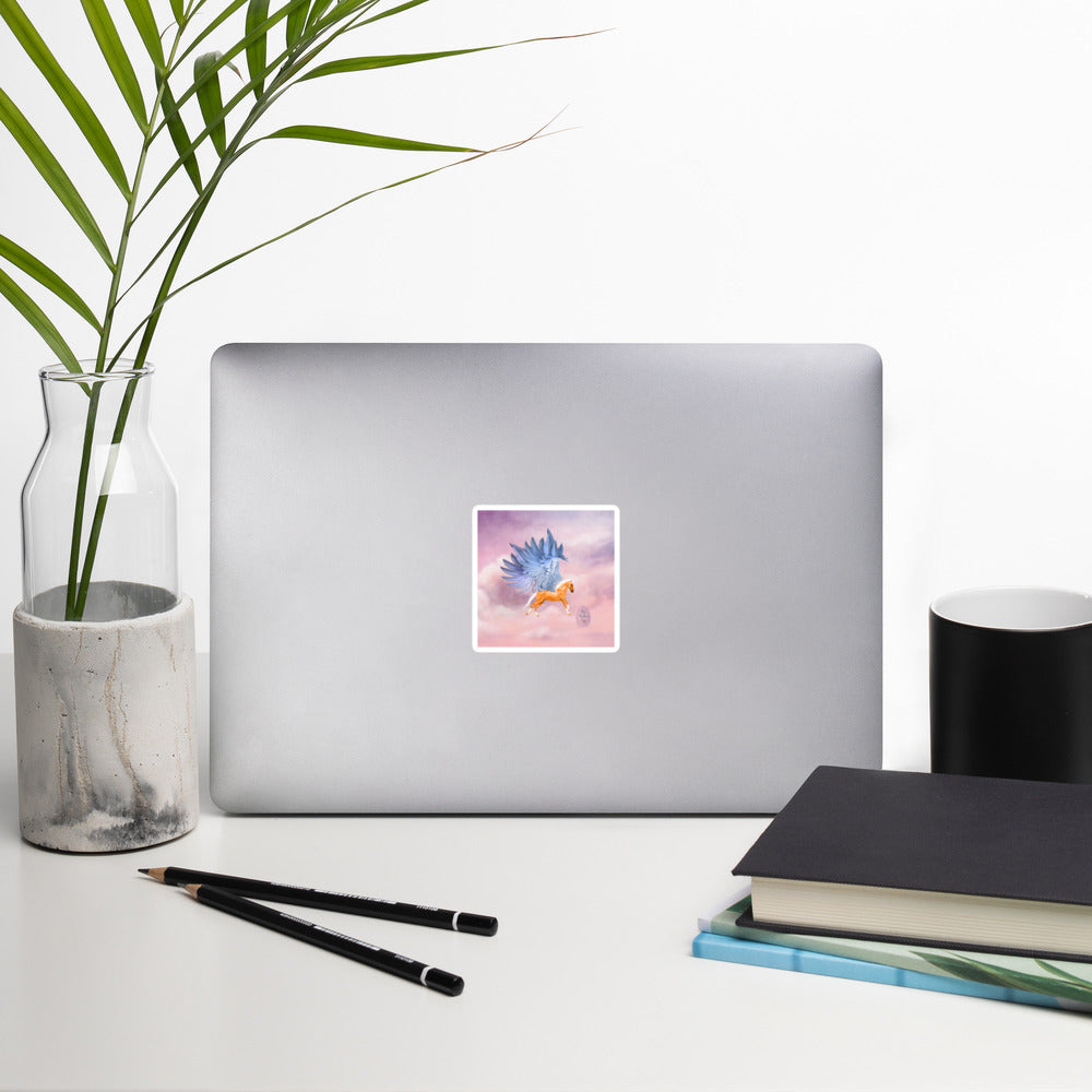 Pegasus pink sticker