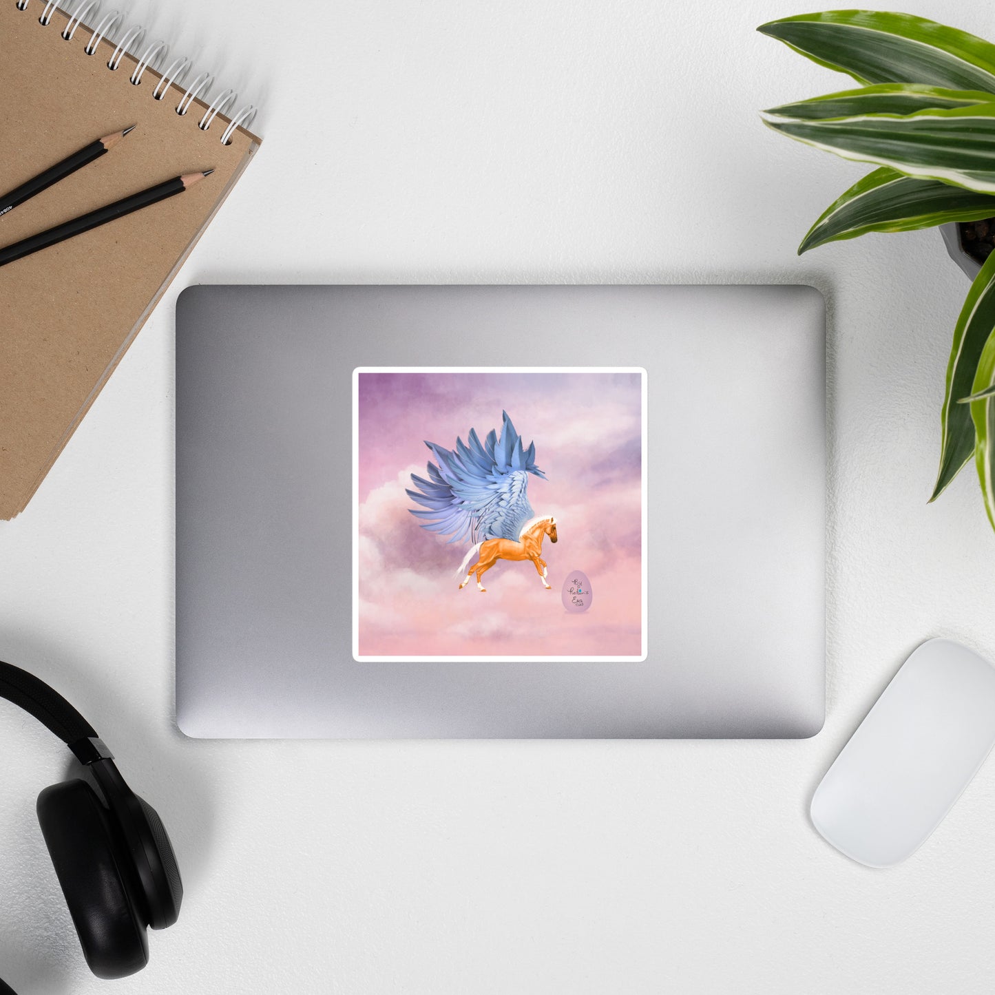 Pegasus pink sticker