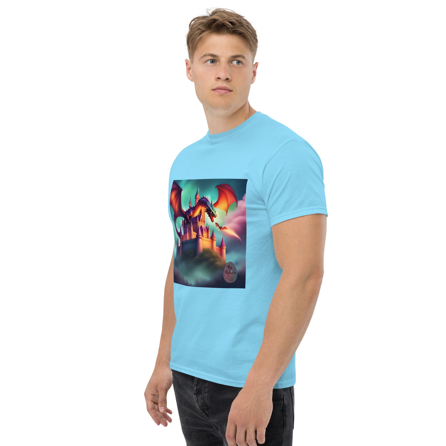 Dragon blue-red t-shirt
