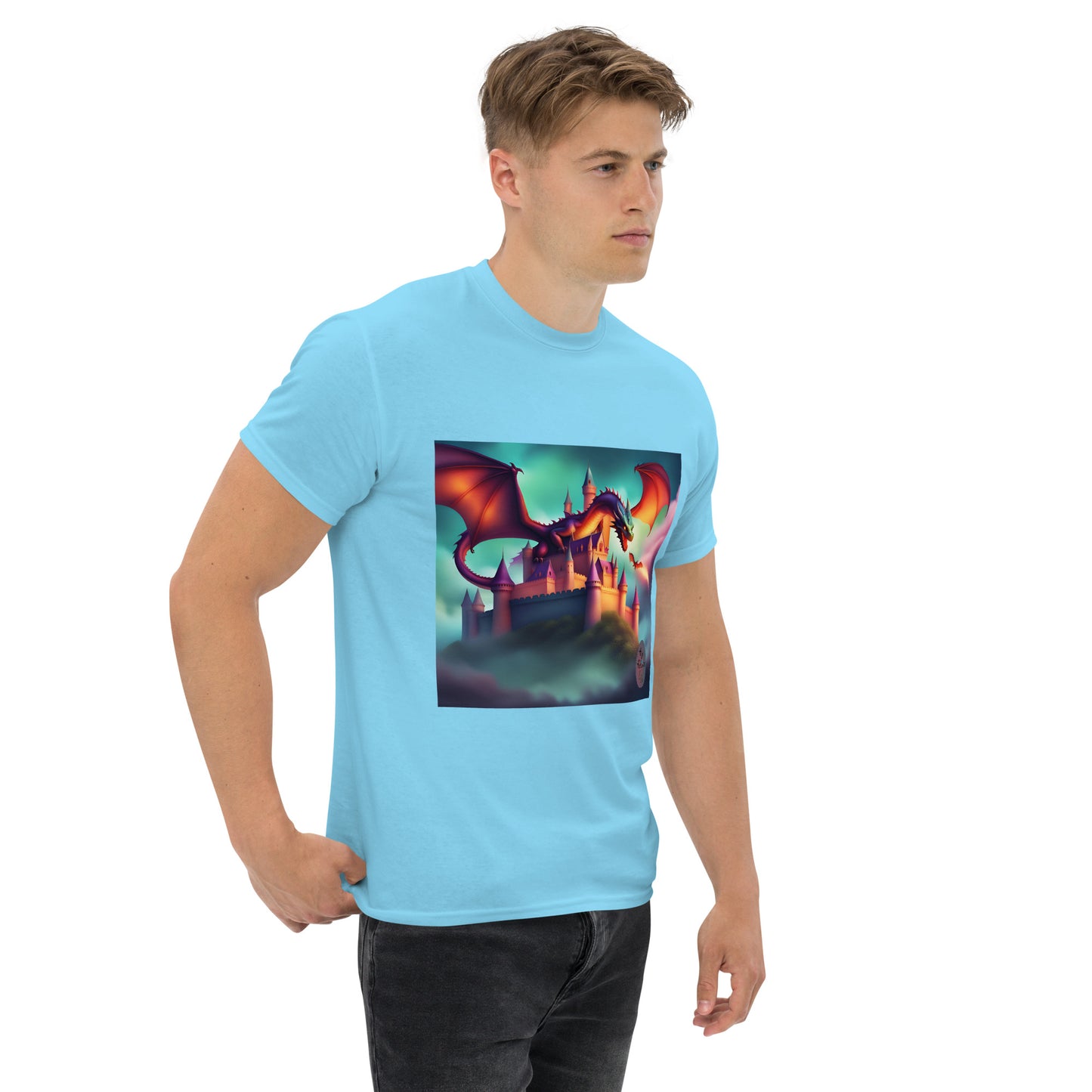 Dragon blue-red t-shirt