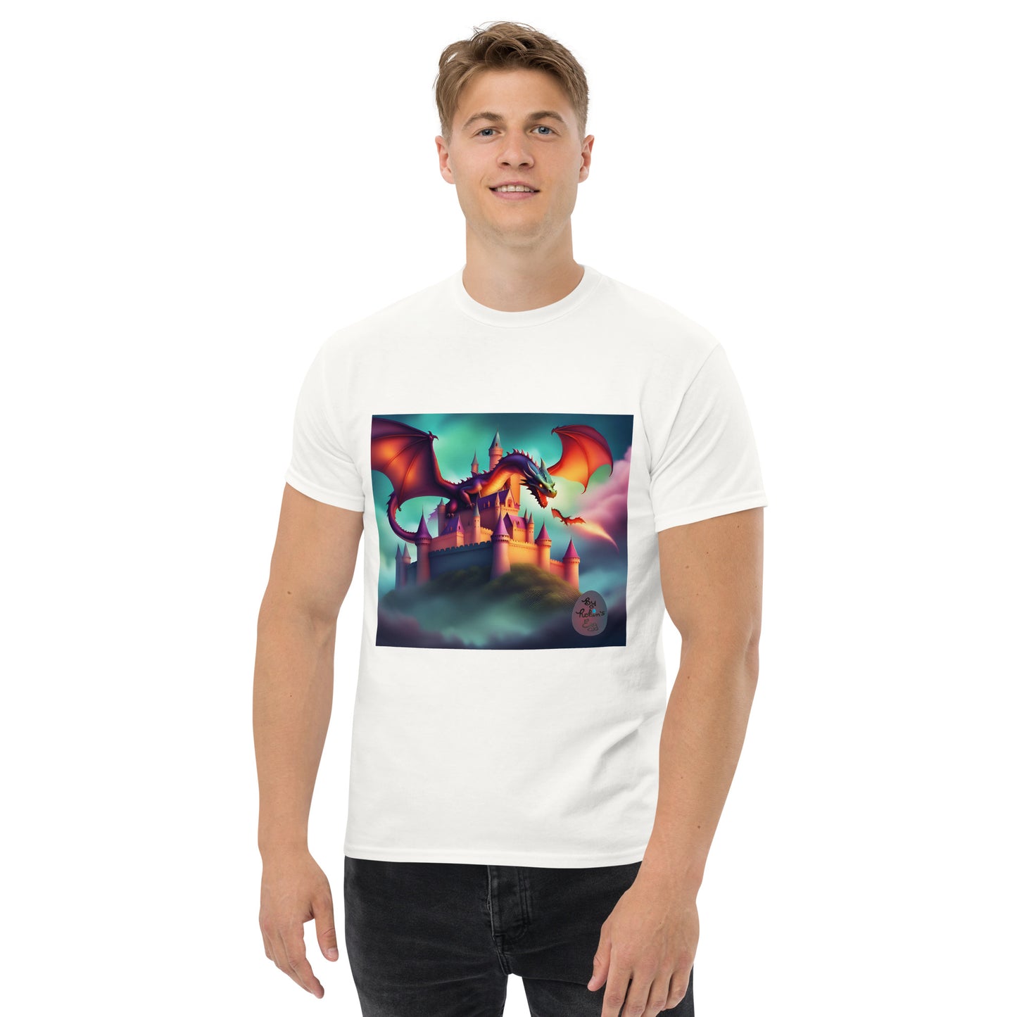 Dragon blue-red t-shirt