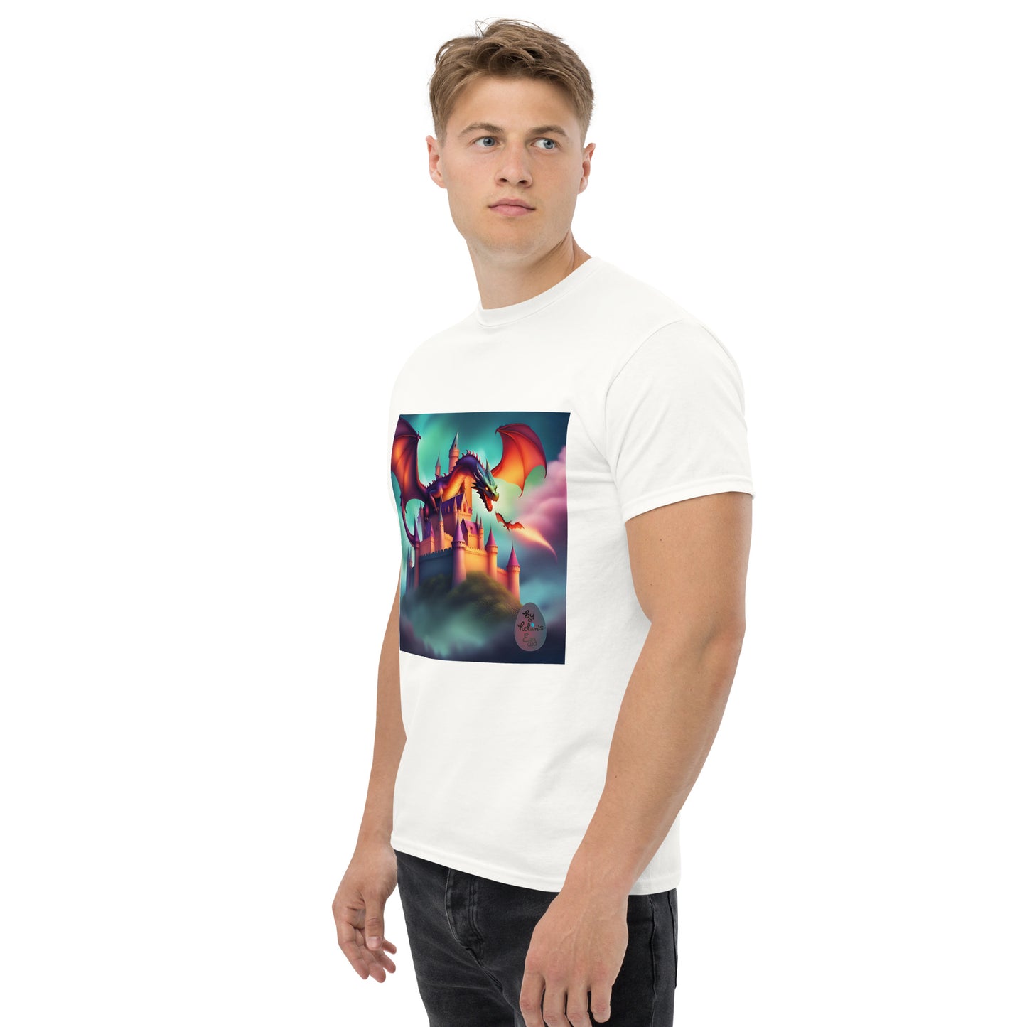 Dragon blue-red t-shirt
